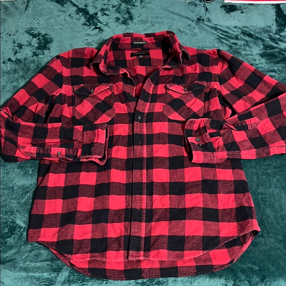Buffalo Red and Black Plaid Women’s Shirt